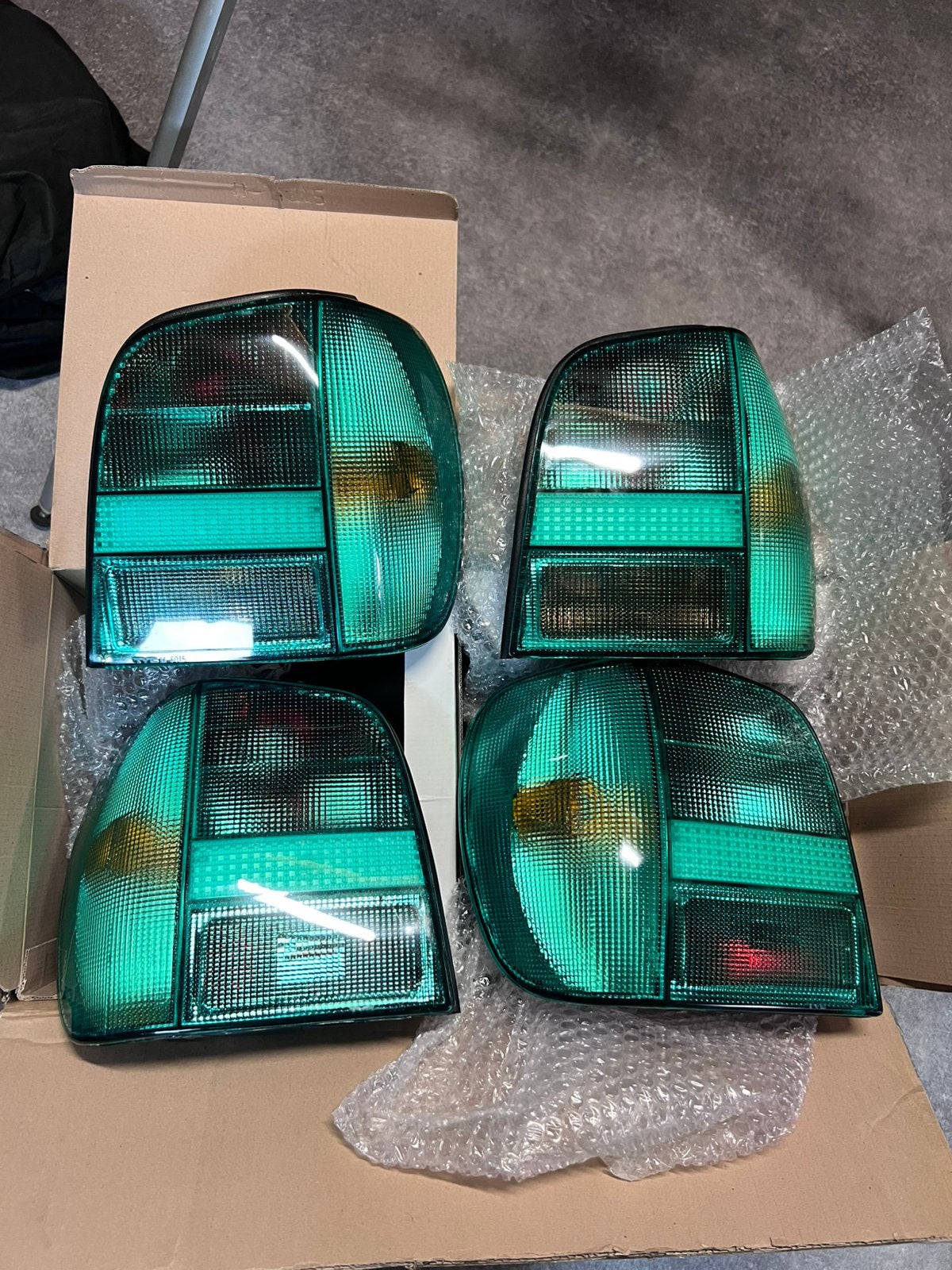 Vw polo 6n groene achterlichten magic colors colours, Ophalen of Verzenden, Nieuw