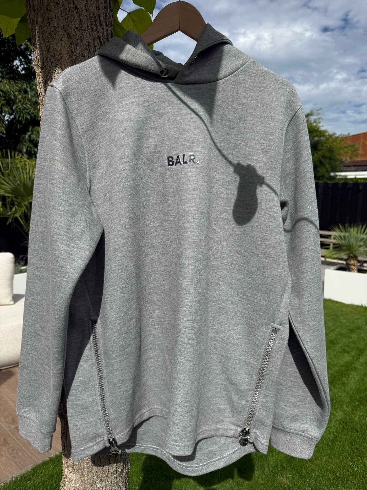 BALR. Hoodie Grijs Maat M - Zo goed als nieuw, Ophalen of Verzenden, Zo goed als nieuw