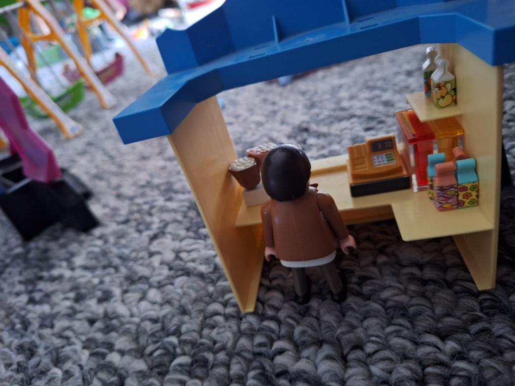 Playmobil Kermis Set - Draaimolen, Schommels en Kraampje, Ophalen, Gebruikt, Complete set