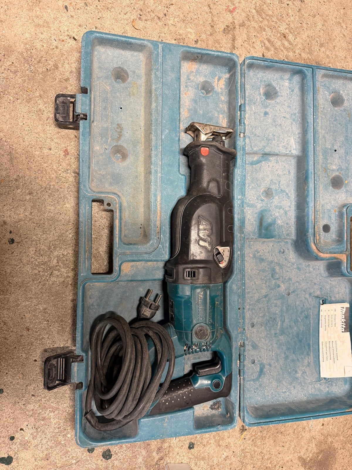Makita JR3070CT Reciprozaag in koffer, Ophalen, Gebruikt, 70 mm of meer, Reciprozaag