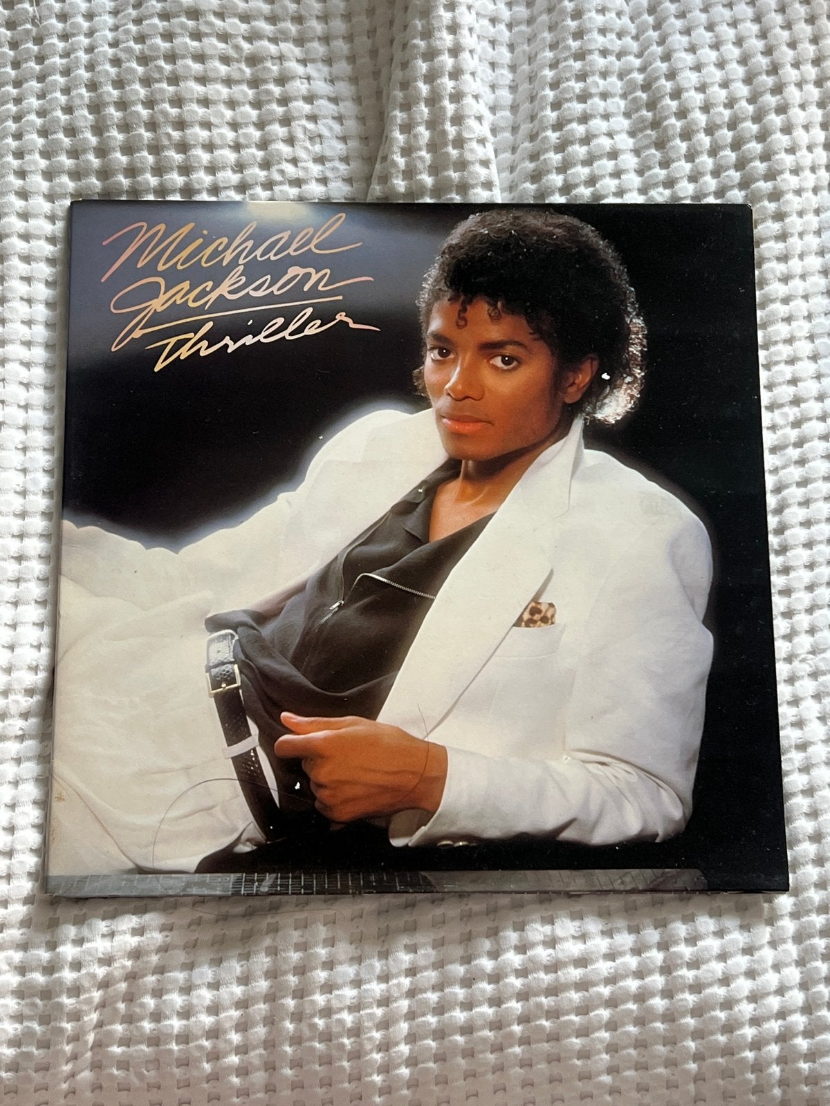 Michael Jackson - Thriller LP (1982), Cd's en Dvd's, Vinyl | Pop, Gebruikt, Pop, LP, 12 inch, Ophalen of Verzenden