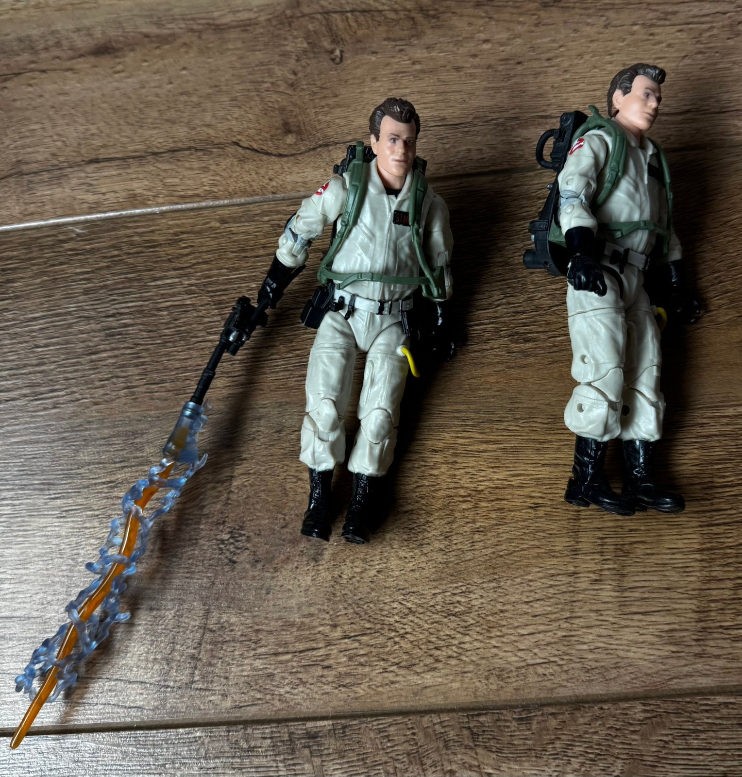 2 x Ghostbusters Plasma Series Ray Stantz + Proton Packs, Ophalen of Verzenden