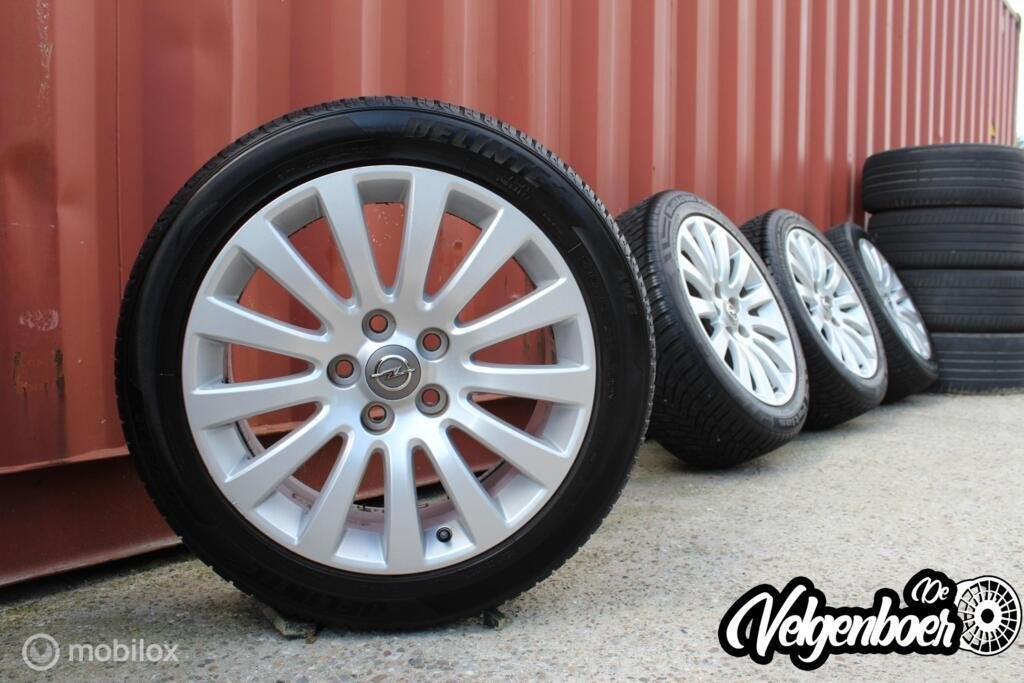 Opel Insignia velgen + All season banden | 18 inch, Auto-onderdelen, Banden en Velgen, 18 inch, Banden en Velgen, Opel, Jetze Veldstraweg 71