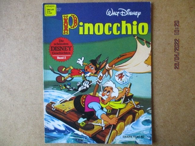 adv6415 pinocchio duits disney, Boeken, Stripboeken, Eén stripboek, Ophalen, Gelezen