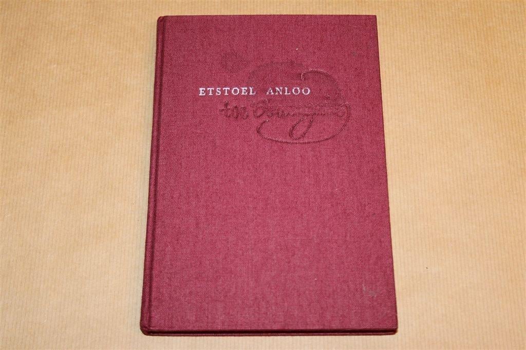 De Etstoel van Anloo [Gelimiteerde Oplage van 1000 Ex.], Ophalen of Verzenden, Gelezen