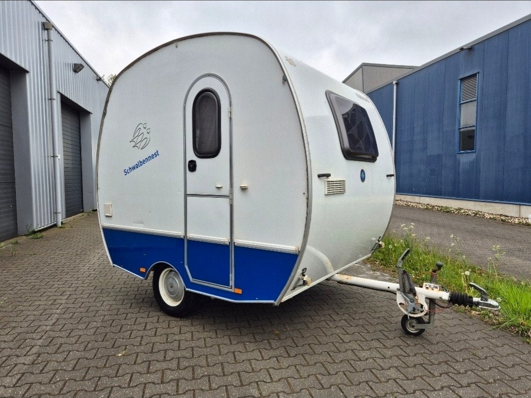 2011 Knaus Schwalbennest lichtgewicht caravan max 750kg, Caravans en Kamperen, Caravans, Rondzit, Tot en met 2, Bedrijf, 500 - 750 kg