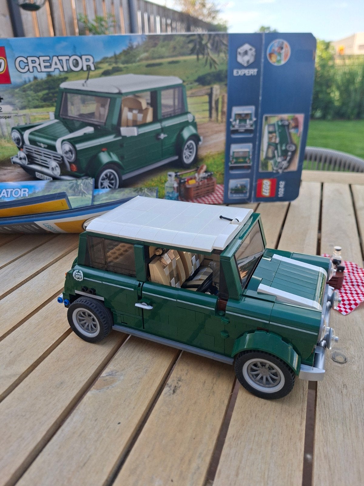 Lego Mini Cooper, Hobby en Vrije tijd, Modelauto's | 1:24, Ophalen, Zo goed als nieuw, Auto, Overige merken
