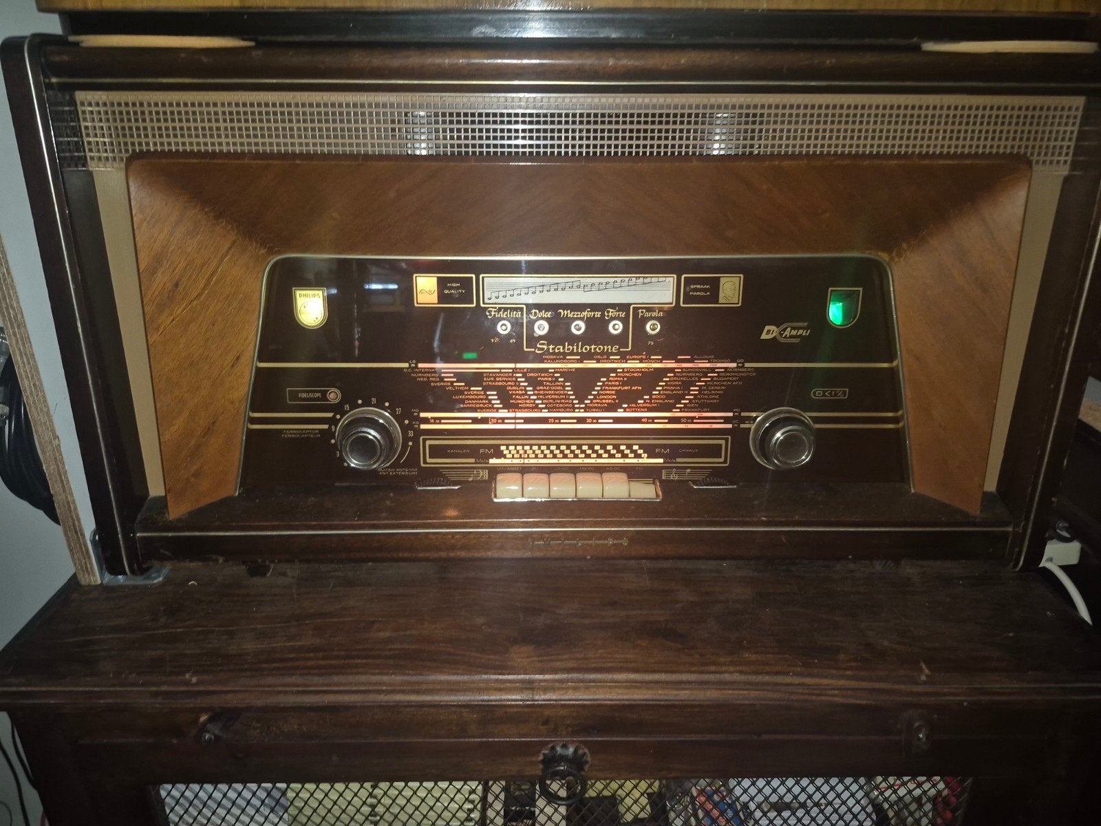 Philips en Loewe opta buizenradios 4st, Antiek en Kunst, Ophalen