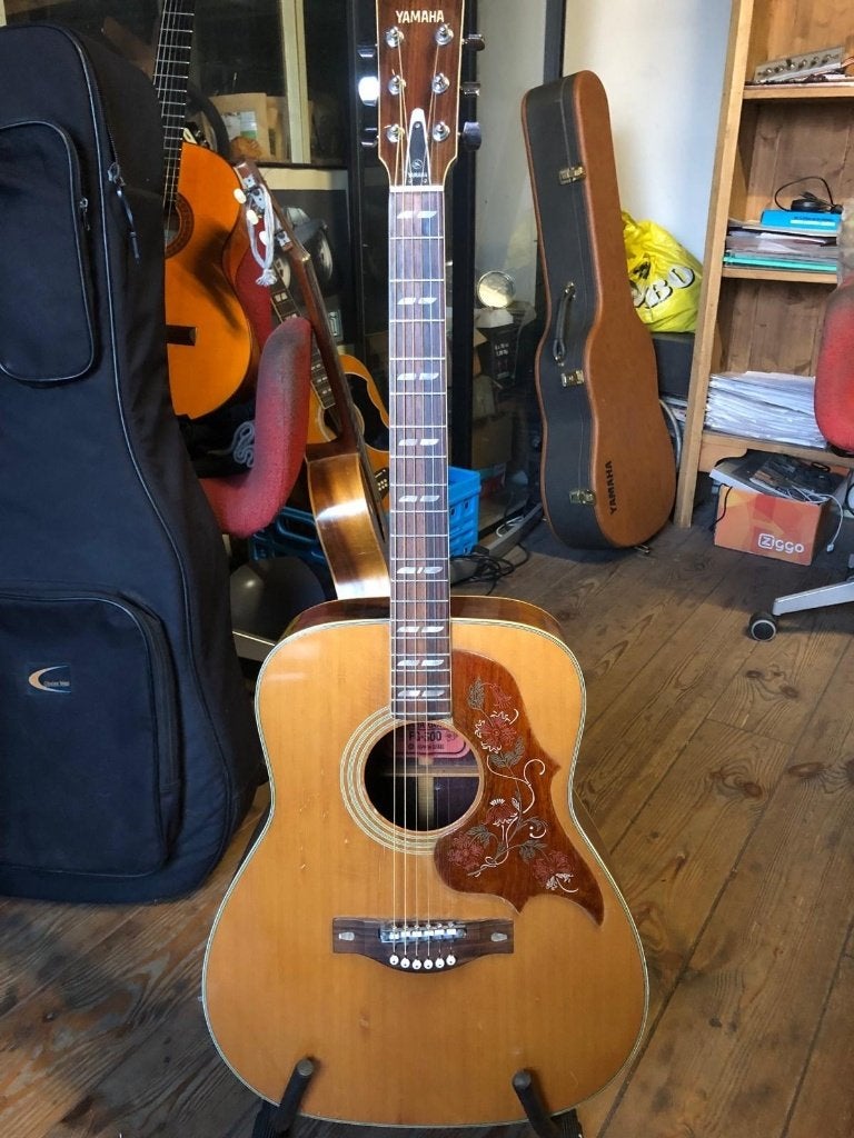 yamaha FG 300 Nippon Gakki, Ophalen of Verzenden, Gebruikt, Overige typen, Met (piezo-)element