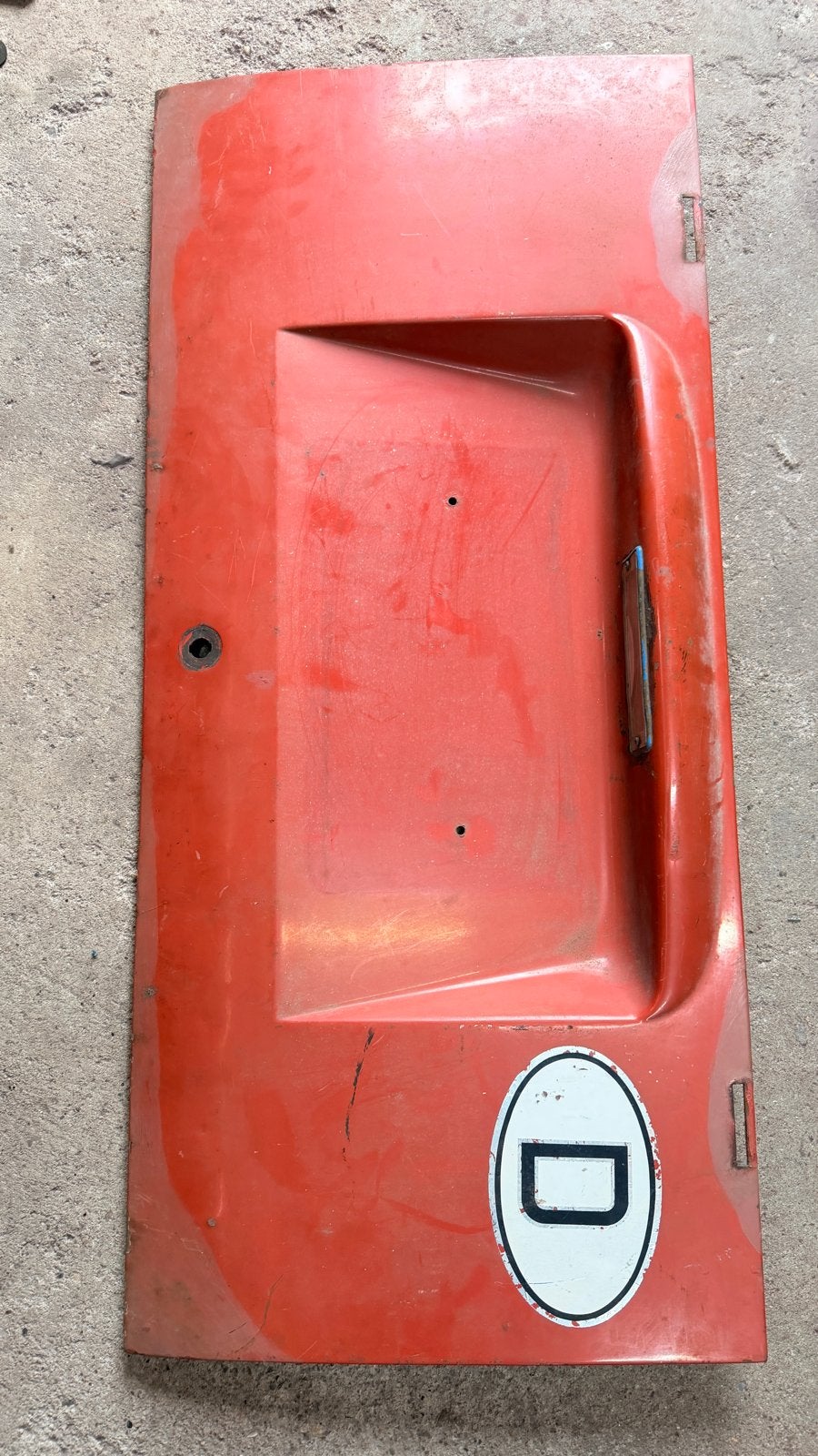 VW Spijlbus motorklep - (1960-1965), Ophalen of Verzenden, Gebruikt, Volkswagen, Motorkap