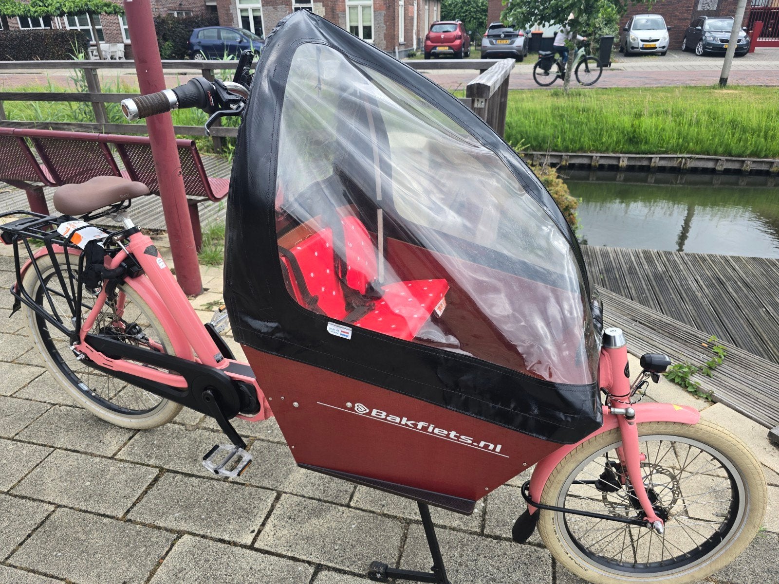 E-Bike Bakfiets nl Short Shimano Steps Midden motor ZGAN, Overige merken, Huif, Ophalen of Verzenden, Zo goed als nieuw