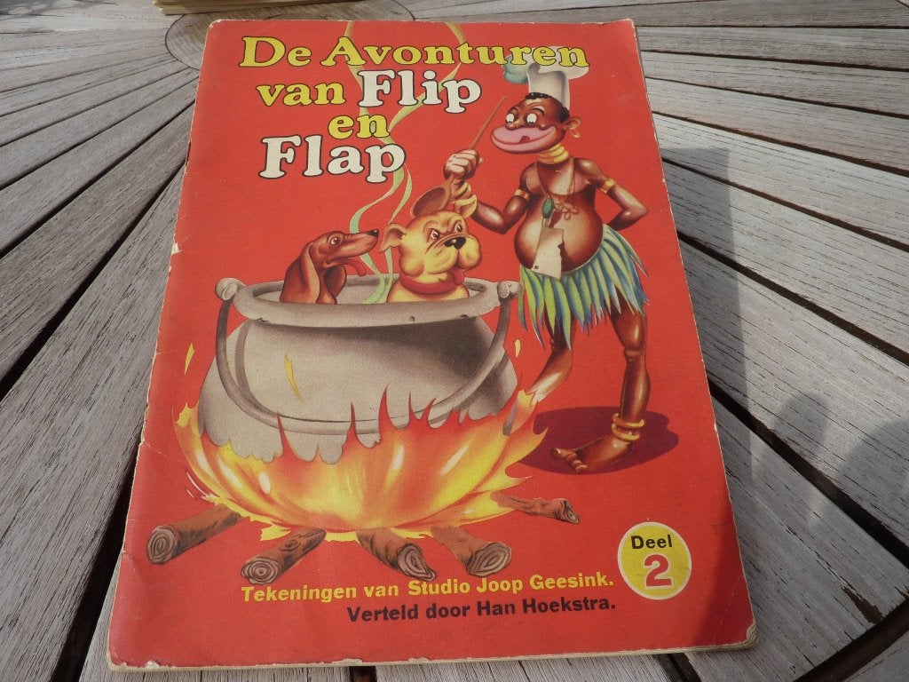 De Avonturen van Flip en Flap - Deel 2 (Douwe Egberts), Ophalen of Verzenden, Gelezen, Han Hoekstra, Prentenboek