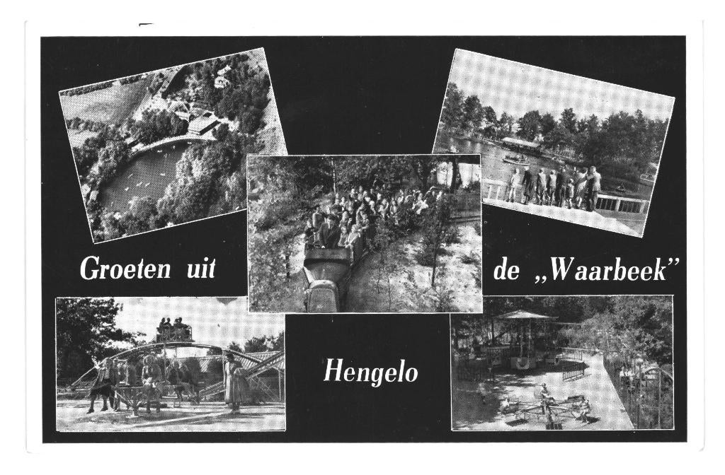 946443 Hengelo De Waarbeek 1956 niet gelopen, Ophalen of Verzenden, 1960 tot 1980, Ongelopen, Overijssel