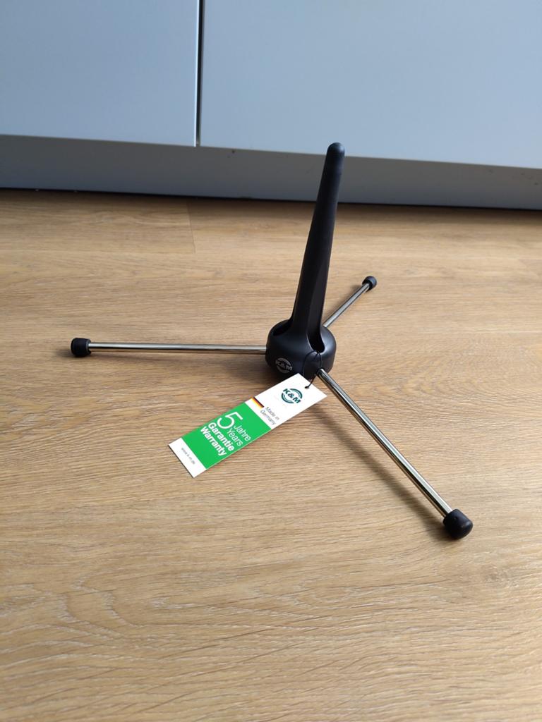 Klarinet / fluit standaard, diverse, oa K&M 1522, gietijzer, Muziek en Instrumenten, Standaards, Instrumentstandaard, Diverse