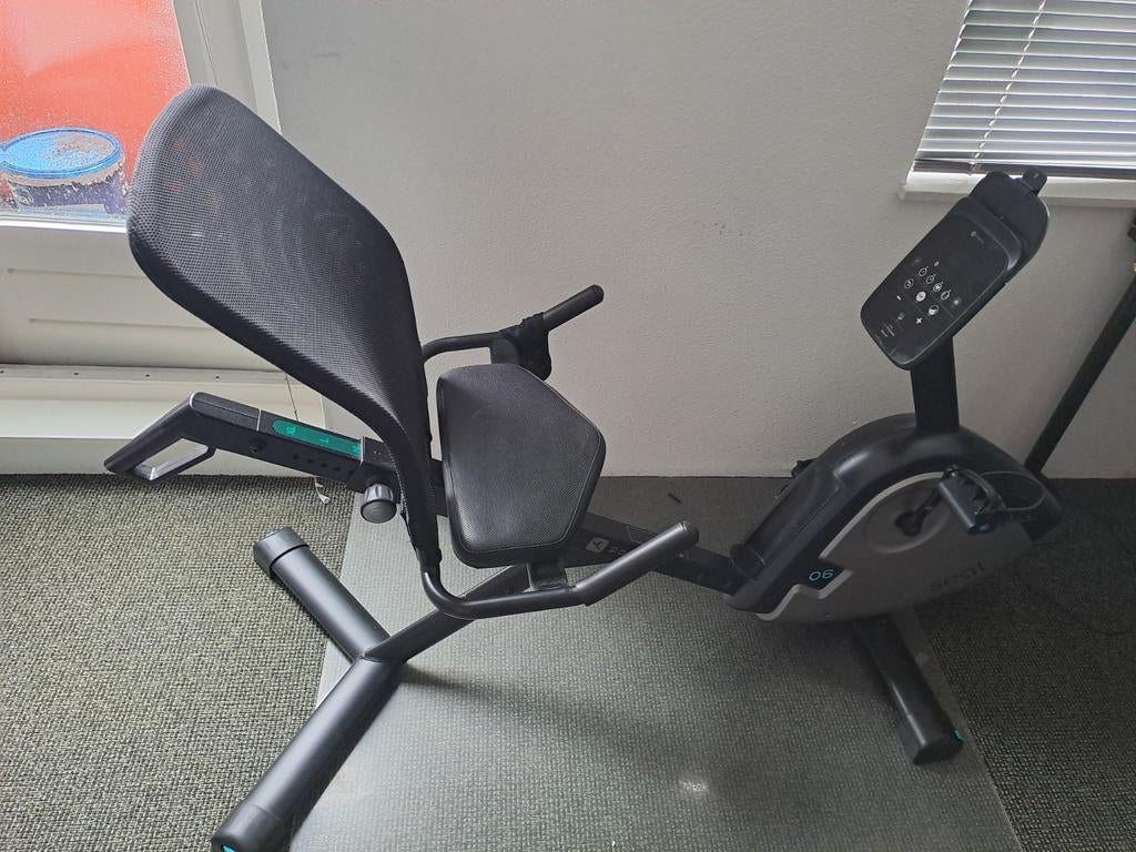Ligfiets hometrainer, Ophalen, Hometrainer