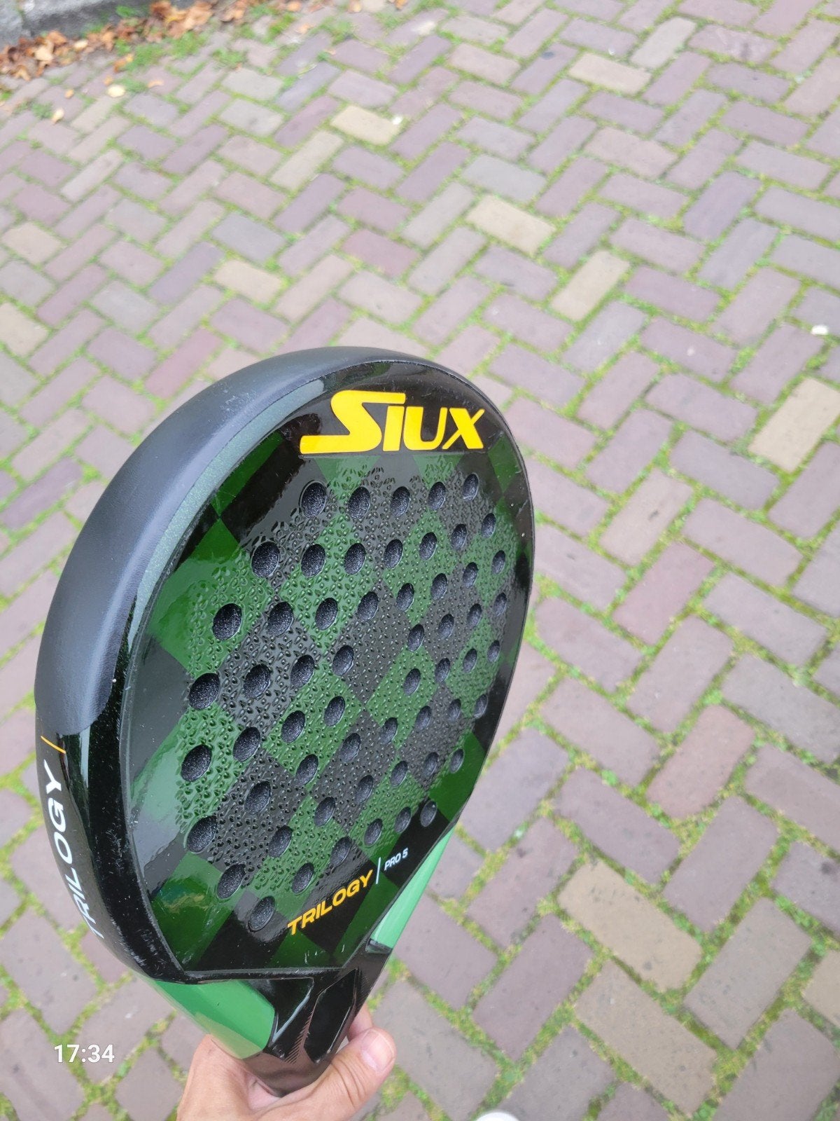Siux Trilogy Pro 5 Padel Racket - Gevorderde Spelers, Ophalen of Verzenden, Gebruikt, Padelracket