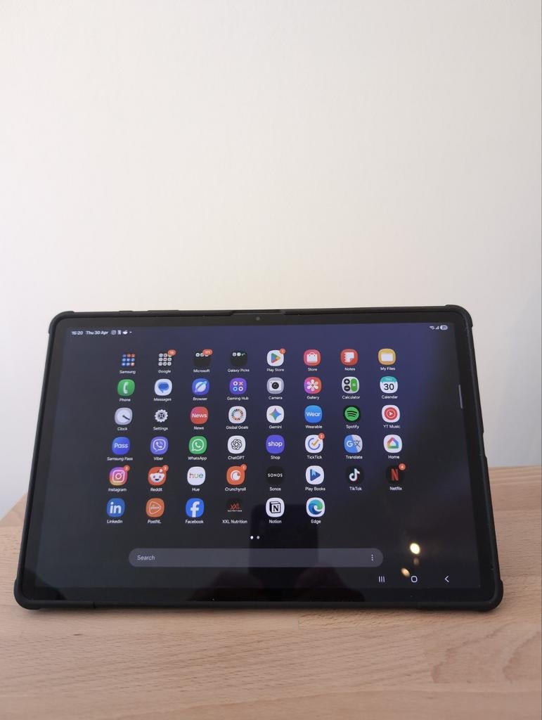 Samsung Galaxy Tab S9+ 12" 5G met toetsenbord en S Pen, Computers en Software, Android Tablets, Ophalen, 12 inch, Zo goed als nieuw