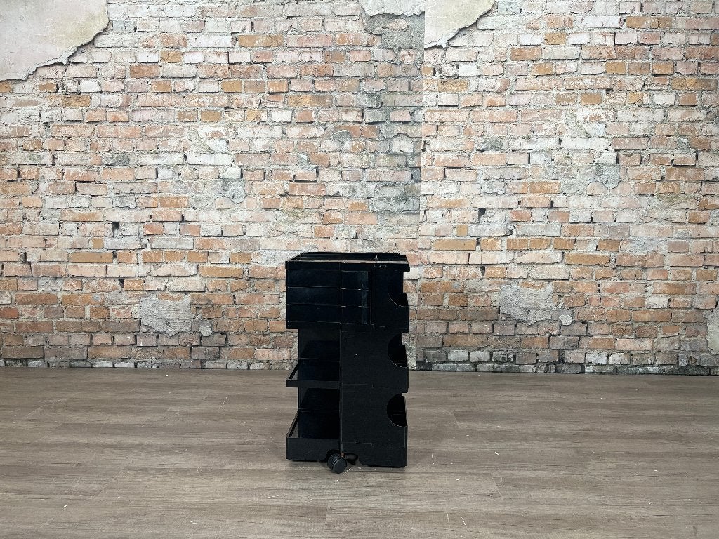 Bieffeplast Boby Trolley - zwart | Joe Colombo, Ophalen, Minder dan 50 cm, Zwart, Minder dan 100 cm