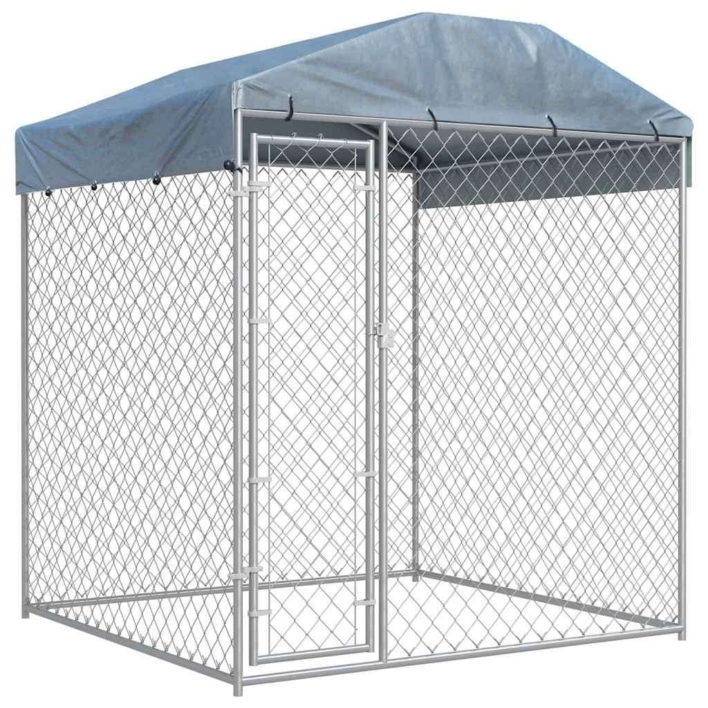 Hondenkennel hondenkooi buiten + dak 2x2x2,3 GRATIS BEZORGD!, Hondenkennel, 110 cm of meer, 100 cm of meer, Verzenden
