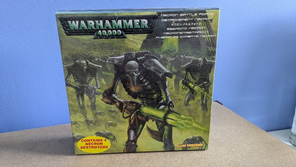 RARE Warhammer 40.000: Necron Battle Force OOP, Ophalen of Verzenden, Warhammer