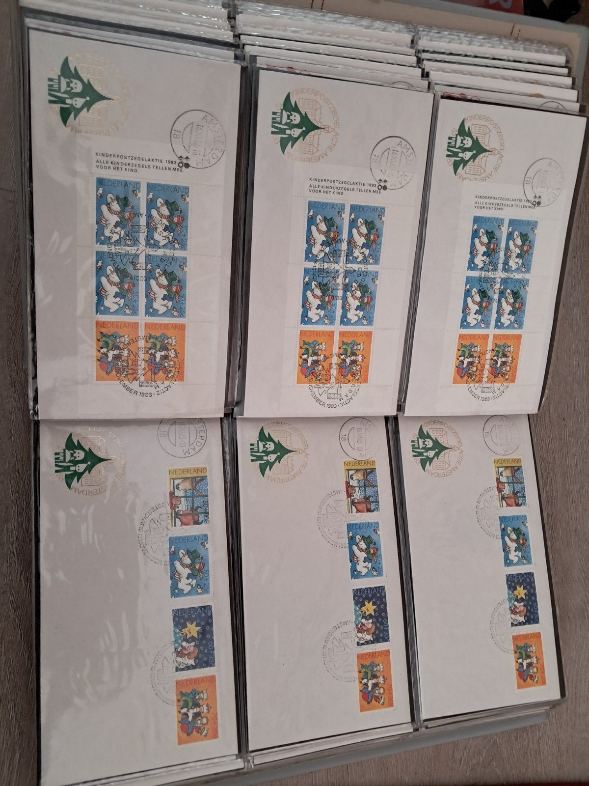 Kinderpostzegels 1983 - Eerste Dag Enveloppen (FDC), Ophalen of Verzenden