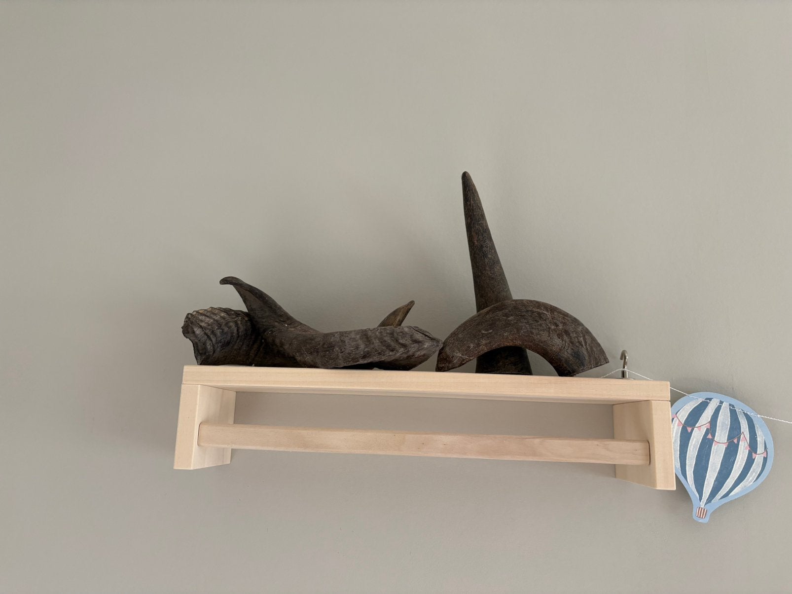 Vier decoratieve hoorns - landelijke stijl, Ophalen of Verzenden