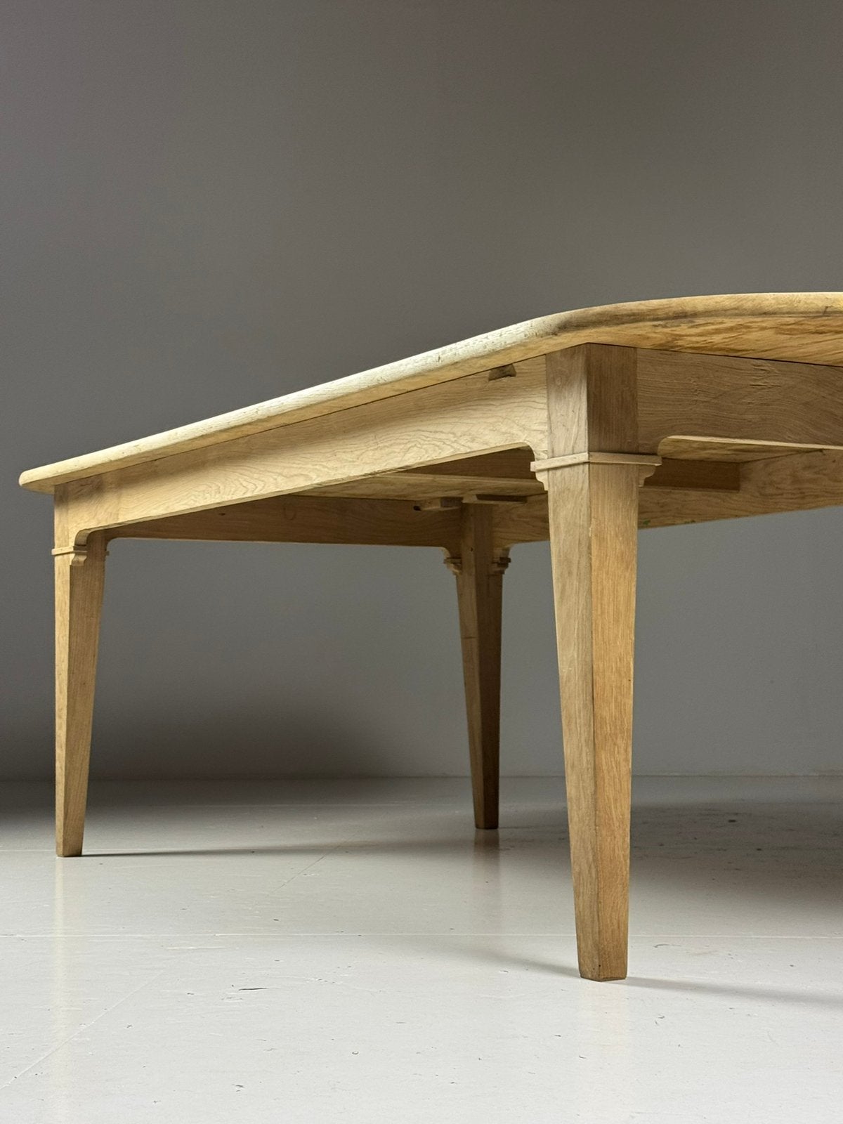Kloostertafel eettafel eiken 250cm, Ophalen of Verzenden