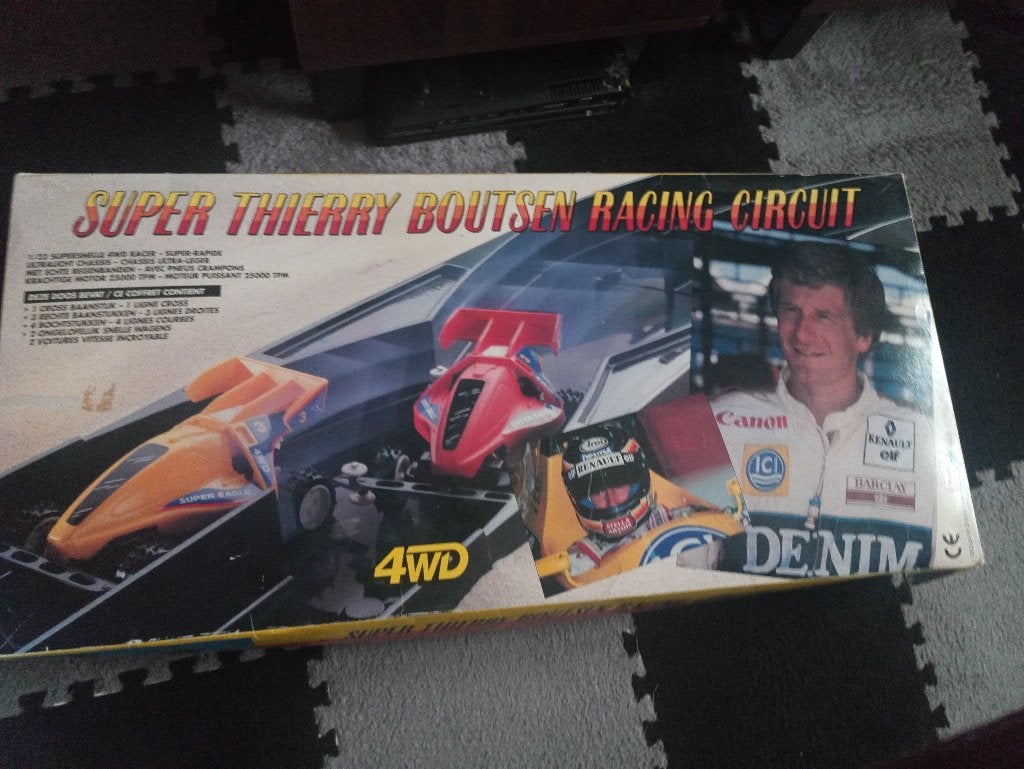 Super Thierry Boutsen Racing Circuit Racebaan, Overige merken, Ophalen of Verzenden, Elektrisch, Racebaan