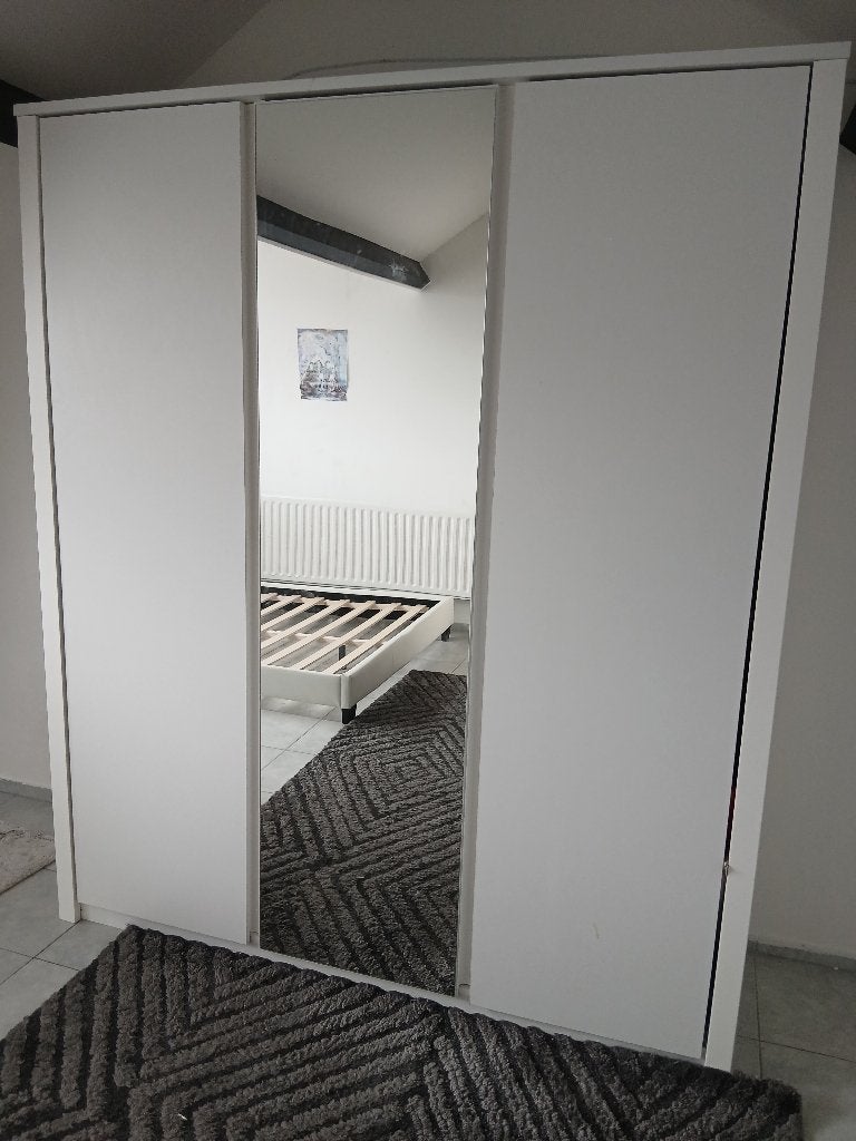 Kast, kledingkast, Met deur(en), Gebruikt, Ophalen of Verzenden, 150 tot 200 cm