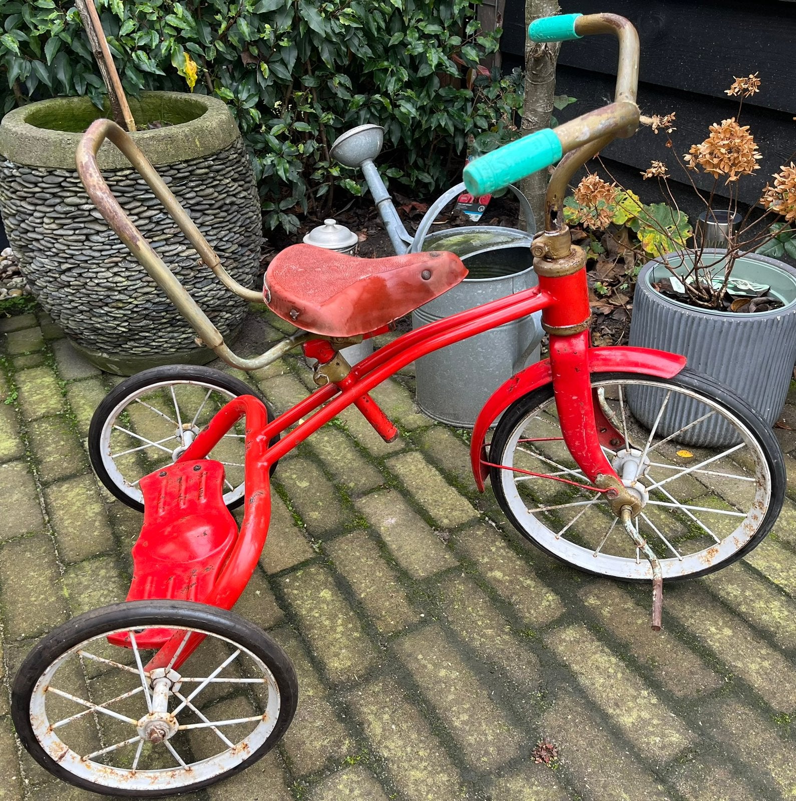 Brocante driewieler, Ophalen of Verzenden, Gebruikt, Overige merken