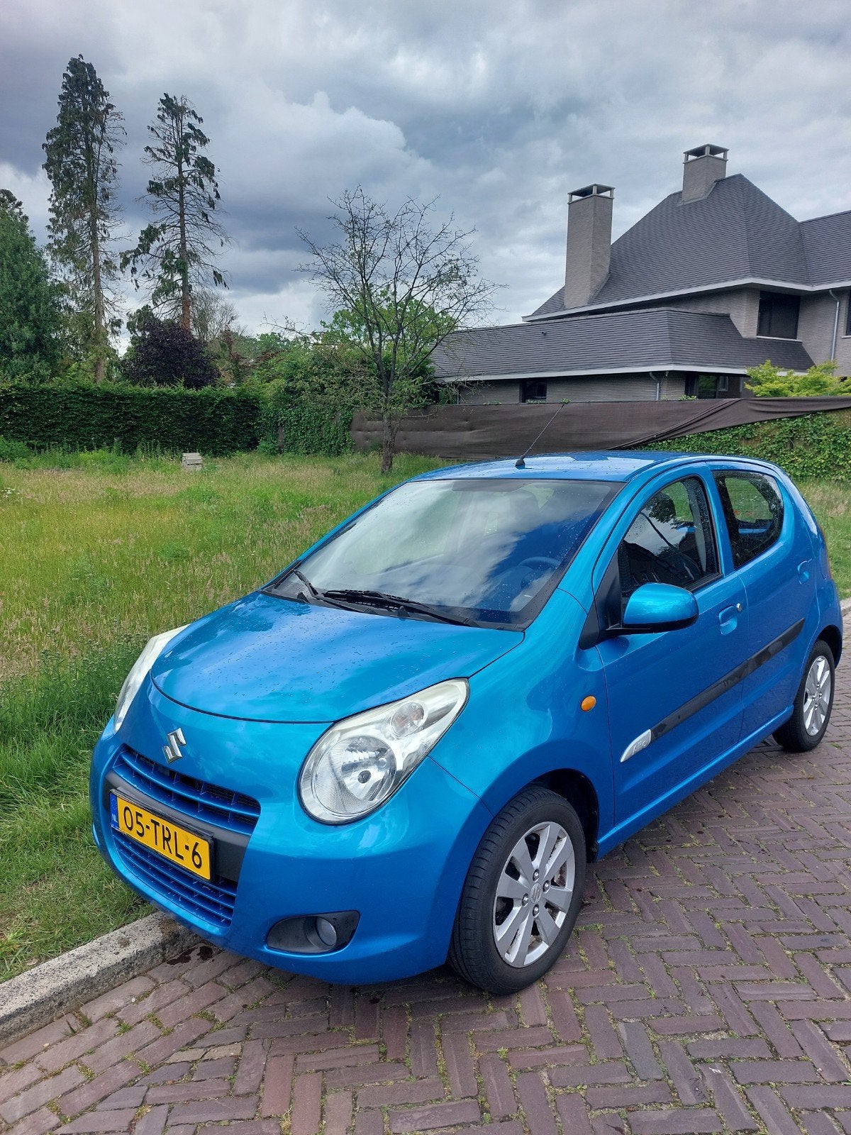 Suzuki Alto 1.0 Exclusive 2012 Blauw 5-deurs, Voorwielaandrijving, Euro 5, Stof, 200 kg