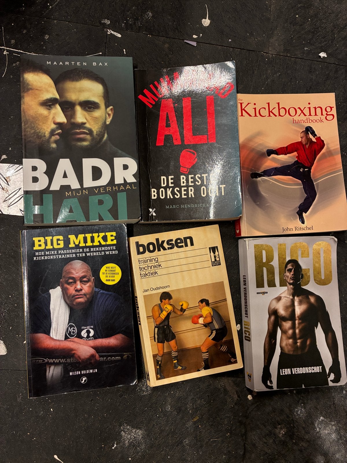 Boks- en Kickboksen Boeken Collectie (6 stuks), Ophalen, Gelezen, Vechtsport