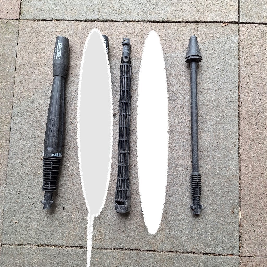 Karcher lansen, vuilvrees variopower verlengstuk, Gebruikt, Kärcher, Ophalen of Verzenden, Elektrisch