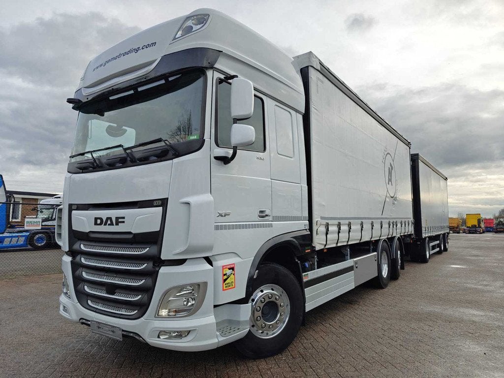 2020 DAF XF 530 FAN Vrachtwagen met Renders 3-assige aanhang, Euro 6, Overige brandstoffen, Bedrijf, DAF