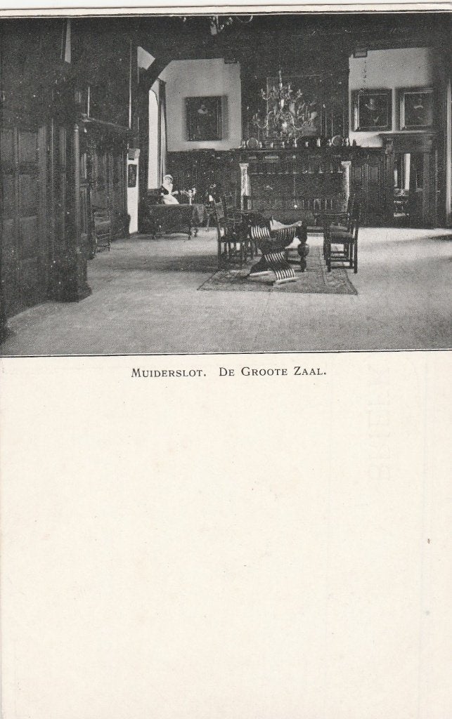 interieur muiderslot, Ophalen of Verzenden, 1940 tot 1960, Friesland