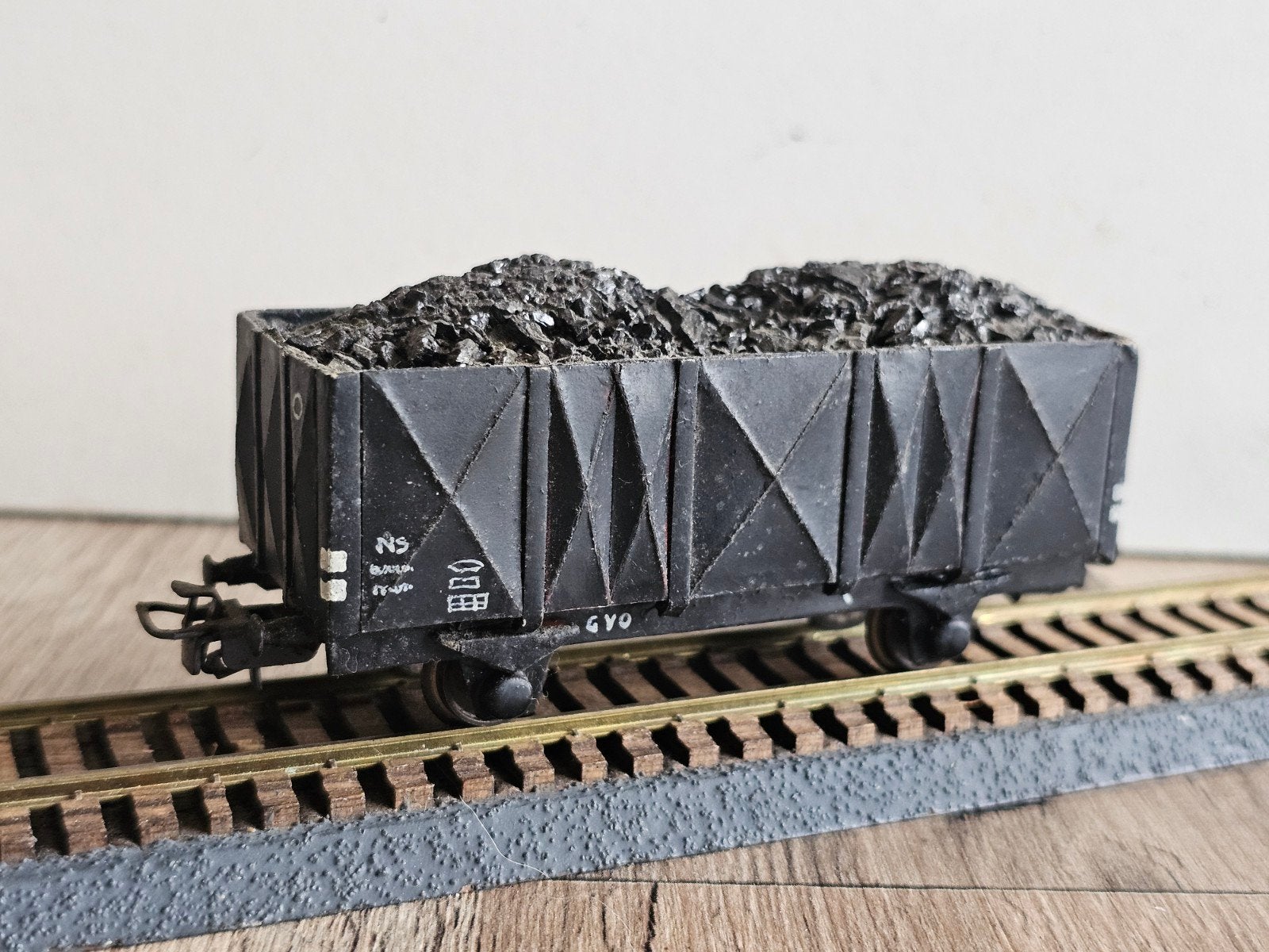 Modeltrein Ho NS kolenwagon, Overige merken, Gebruikt, Gelijkstroom of Wisselstroom, Wagon