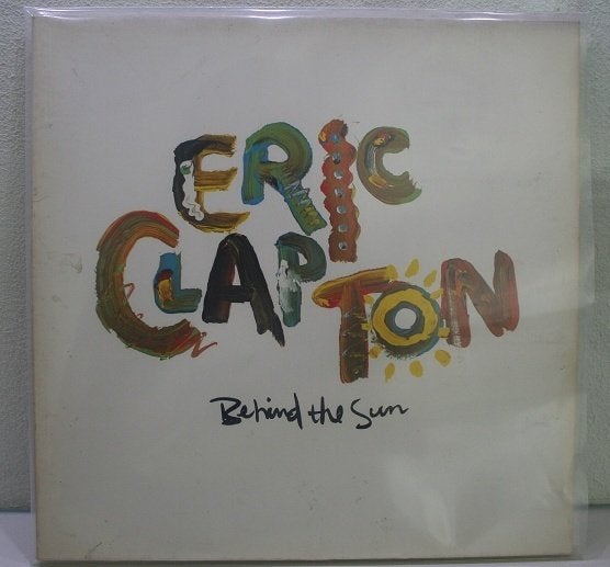 LP - Eric Clapton - Behind the sun - MISPRINT, Cd's en Dvd's, Vinyl | Rock, Inclusief binnenhoes, LP, Gebruikt, Blues Rock
