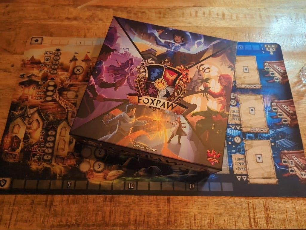 Foxpaw Gamefound exclusive bordspel, Hobby en Vrije tijd, Een of twee spelers, Ophalen of Verzenden, Zo goed als nieuw, Godot games