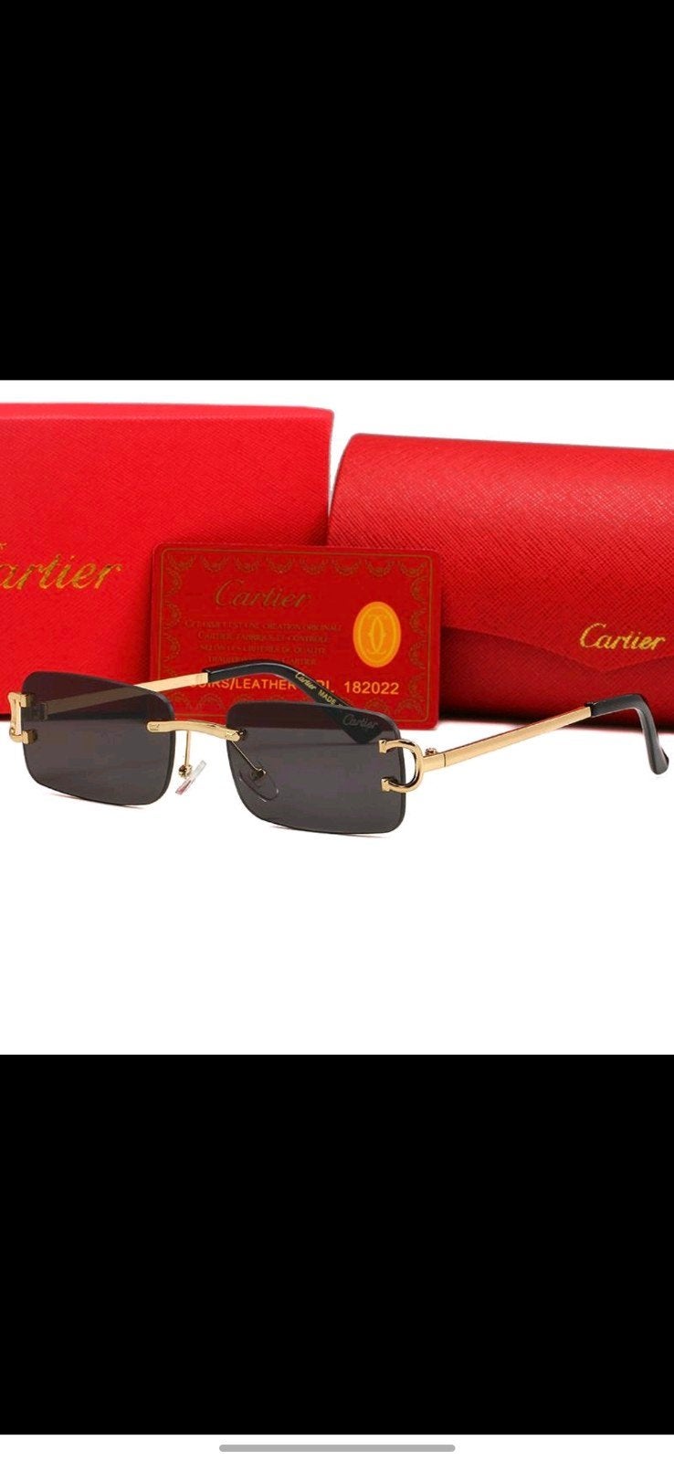 Diverse Cartier Zonnebrillen - Verschillende kleuren., Overige merken, Zonnebril, Overige kleuren, Nieuw