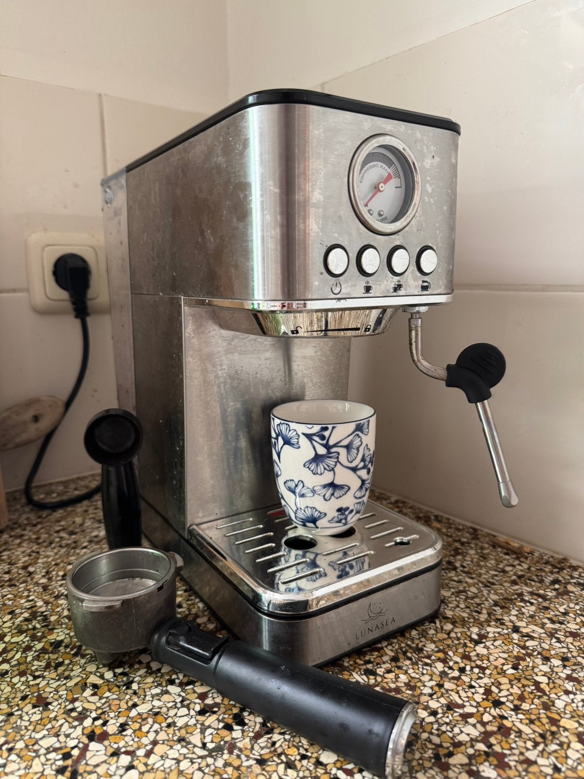Lunasea Espresso Machine, Ophalen, Gebruikt, Espresso apparaat, Gemalen koffie