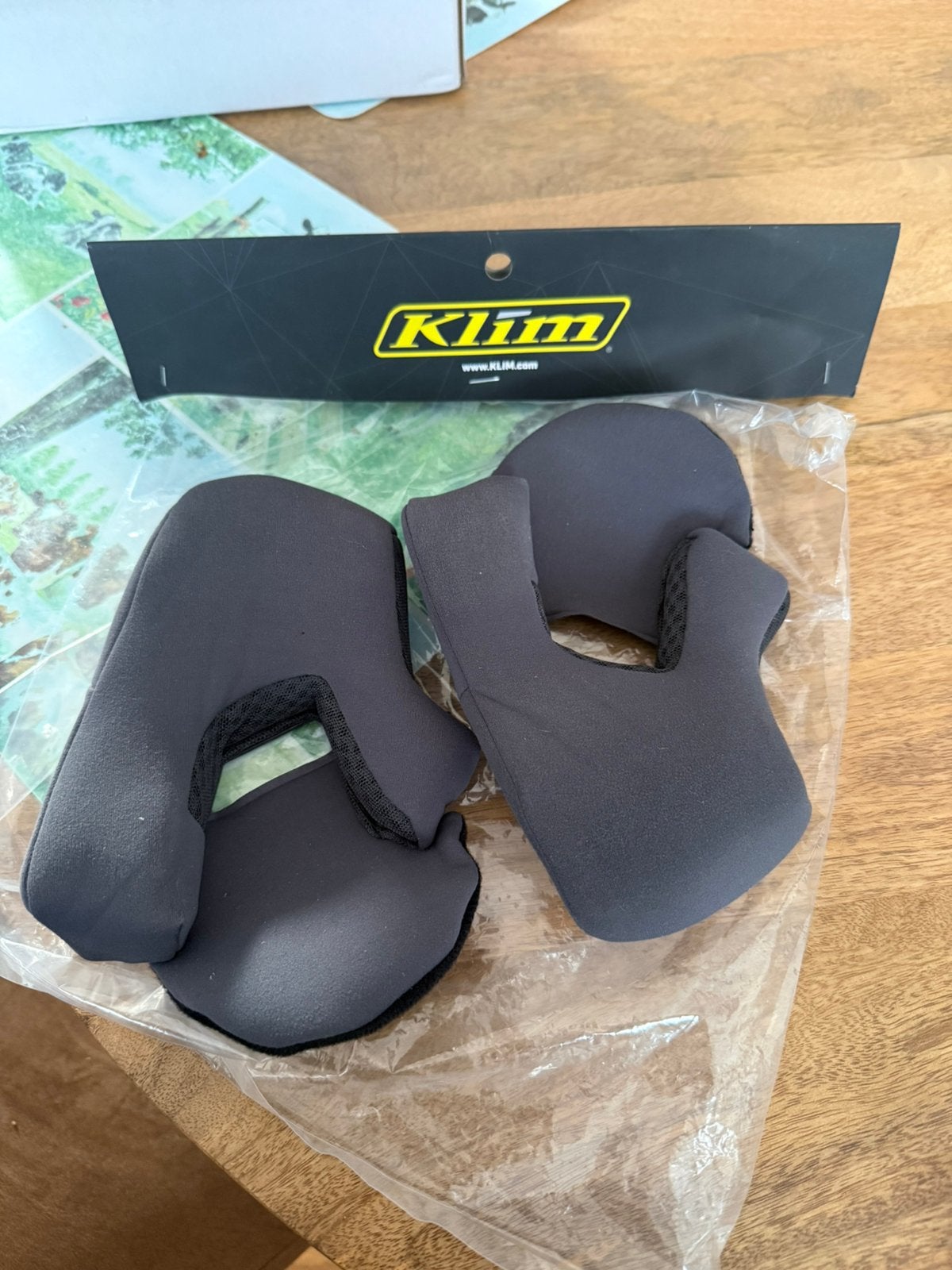 KLIM X1 STANDAARD WANGKUSSENS, Ophalen of Verzenden, Tweedehands, Integraalhelm, Overige merken