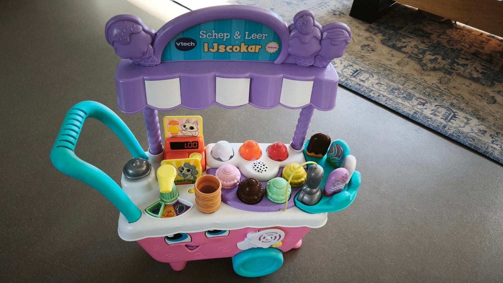 VTech Schep & Leer IJscokar, Kinderen en Baby's, Ophalen, Zo goed als nieuw, 2 tot 4 jaar