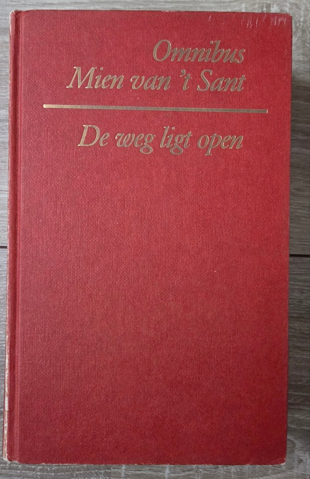 Mien van 't Sant - De weg ligt open - Omnibus - 3 verhalen, Ophalen of Verzenden, Zo goed als nieuw, Mien van 't Sant