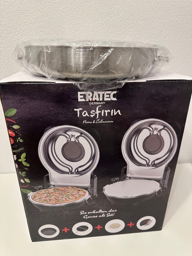 ERATEC Taşfırın PM-27 Pizzaoven – 400C – Extra accessoires, Minder dan 45 cm, Pizzaoven, Ophalen of Verzenden, Zo goed als nieuw