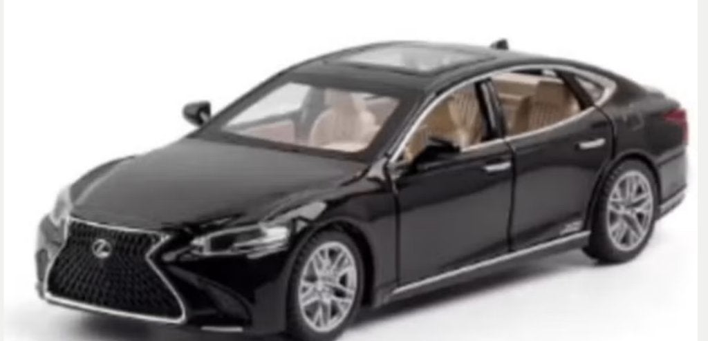 DieCast model metaal LEXUS LS500H (1:32) - Zwart
