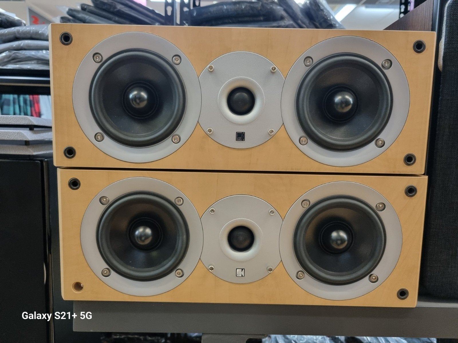 ✅KEF Cresta 20c - Nieuw 4 stuks voor €350, -, Nieuw, Ophalen of Verzenden, Boekenplank luidspreker