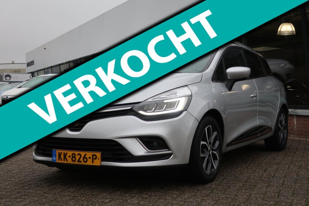 Renault Clio Estate 0.9 TCe Intens FULL LED_ECC_CAM_PDC _KEY, Auto's, Renault, Bedrijf, Te koop, Clio, ABS, Airbags, Airconditioning