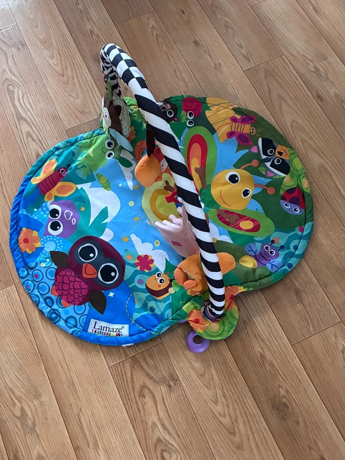 Lamaze Speelkleed met speelboog en speeltjes, Ophalen, Gebruikt, Speelkleed