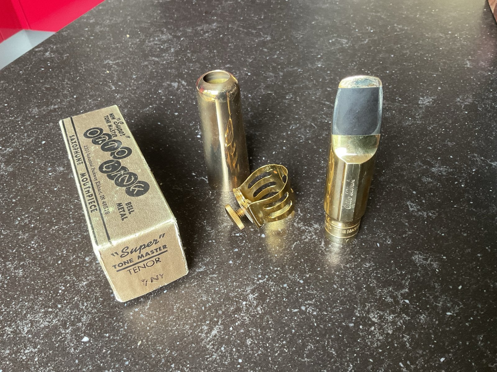Otto Link Super Tone Master Tenor Saxofoon Mondstuk 7, Ophalen of Verzenden, Gebruikt, Tenor