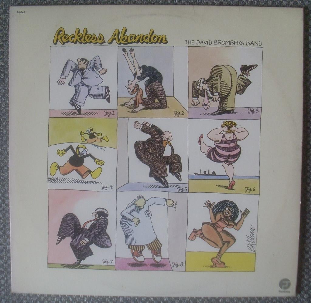 David Bromberg Band - Reckless Abandon (LP), Ophalen of Verzenden, Gebruikt, 12 inch, Singer-songwriter